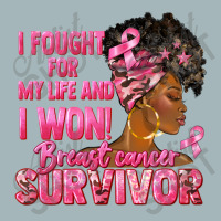 Breast Cancer Survivor I Won Black Woman Unisex Sherpa-lined Denim Jacket | Artistshot