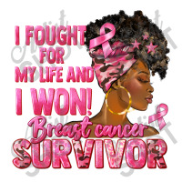 Breast Cancer Survivor I Won Black Woman 3/4 Sleeve Shirt | Artistshot