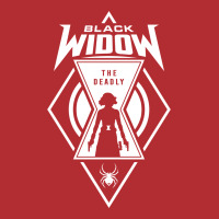 Black Widow Ladies Fitted T-shirt | Artistshot