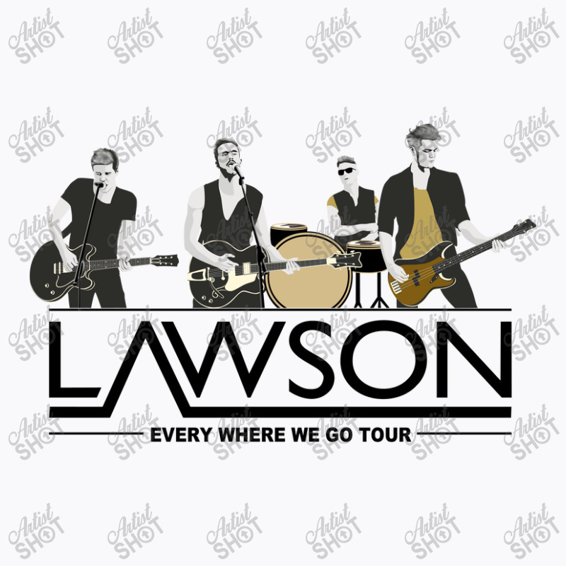 Lawwson Tour Every Where T-shirt | Artistshot