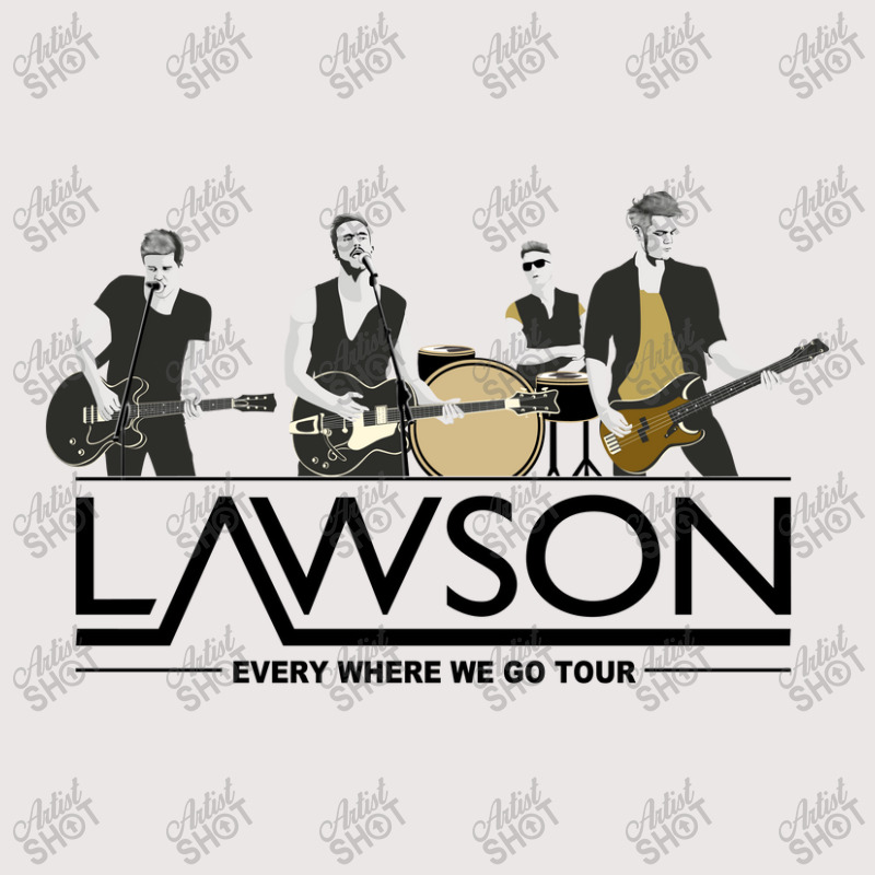 Lawwson Tour Every Where Pocket T-shirt | Artistshot