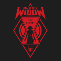 Black Widow Classic T-shirt | Artistshot