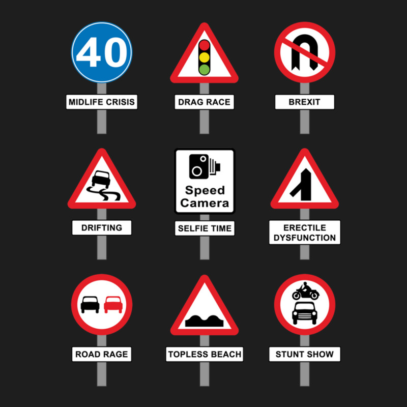 Highway Decoded All The Signs Classic T-shirt by PauletteWatkins1 | Artistshot