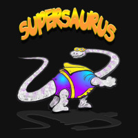 Supersaurus (kids' Cartoon Dinosaur Superhero) Graphic T-shirt | Artistshot