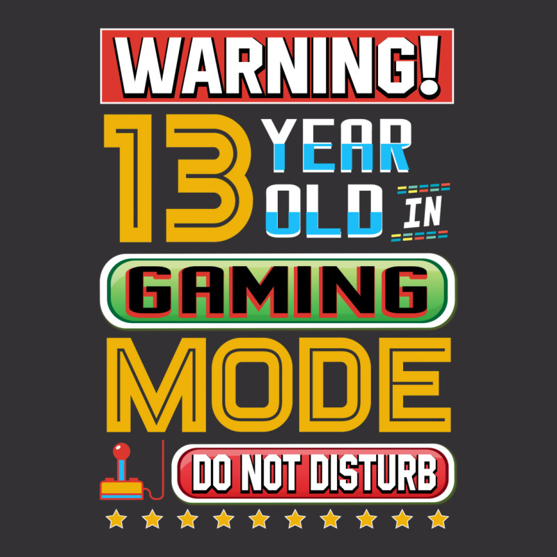 Funny 13th Gamer Birthday 13 Year Old Gaming Gifts Vintage Short by haddoumcshann | Artistshot