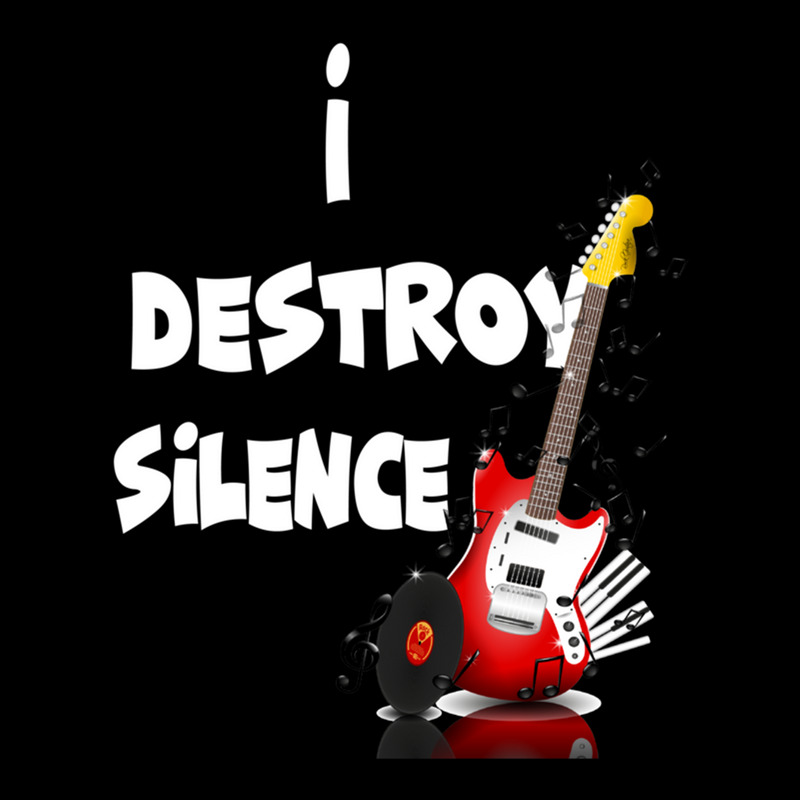 I Destroy Silence Guitar Adjustable Cap by PauletteWatkins1 | Artistshot