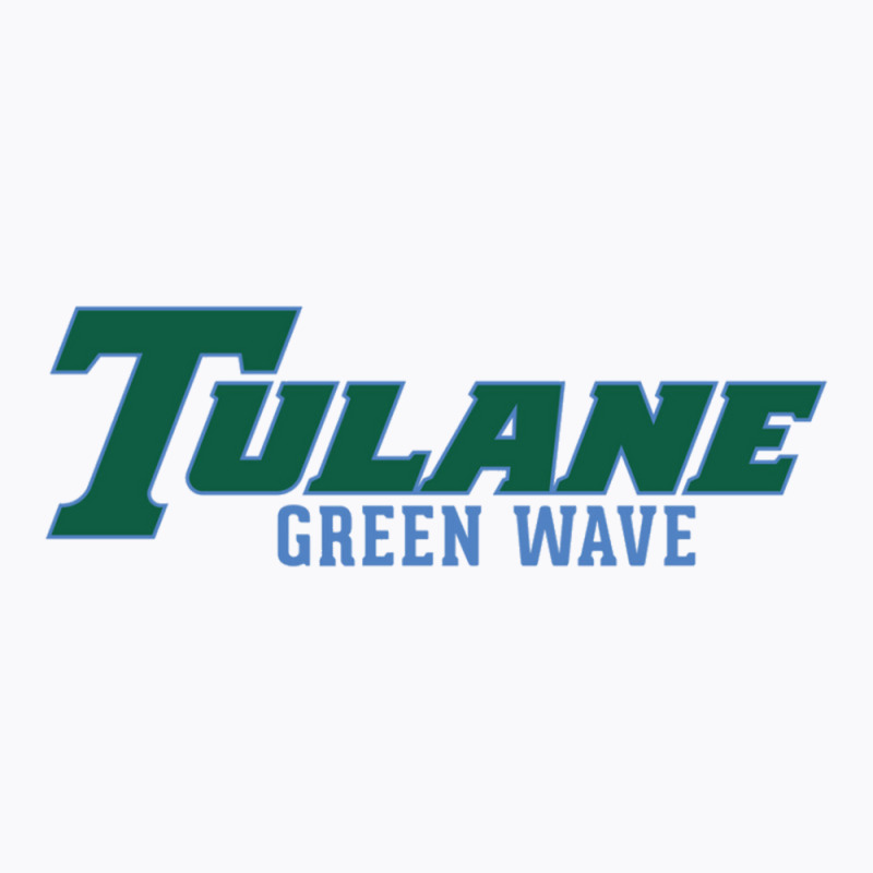 Tulane Green Gifts, Wave Wordmark T-shirt | Artistshot