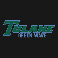 Tulane Green Gifts, Wave Wordmark Flannel Shirt | Artistshot