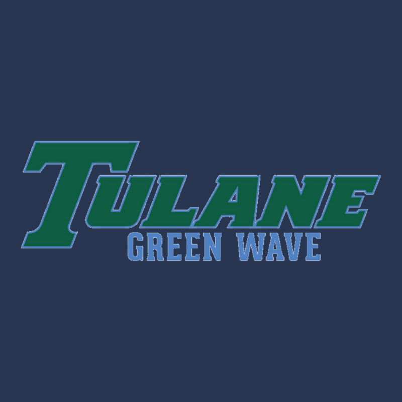 Tulane Green Gifts, Wave Wordmark Men Denim Jacket | Artistshot