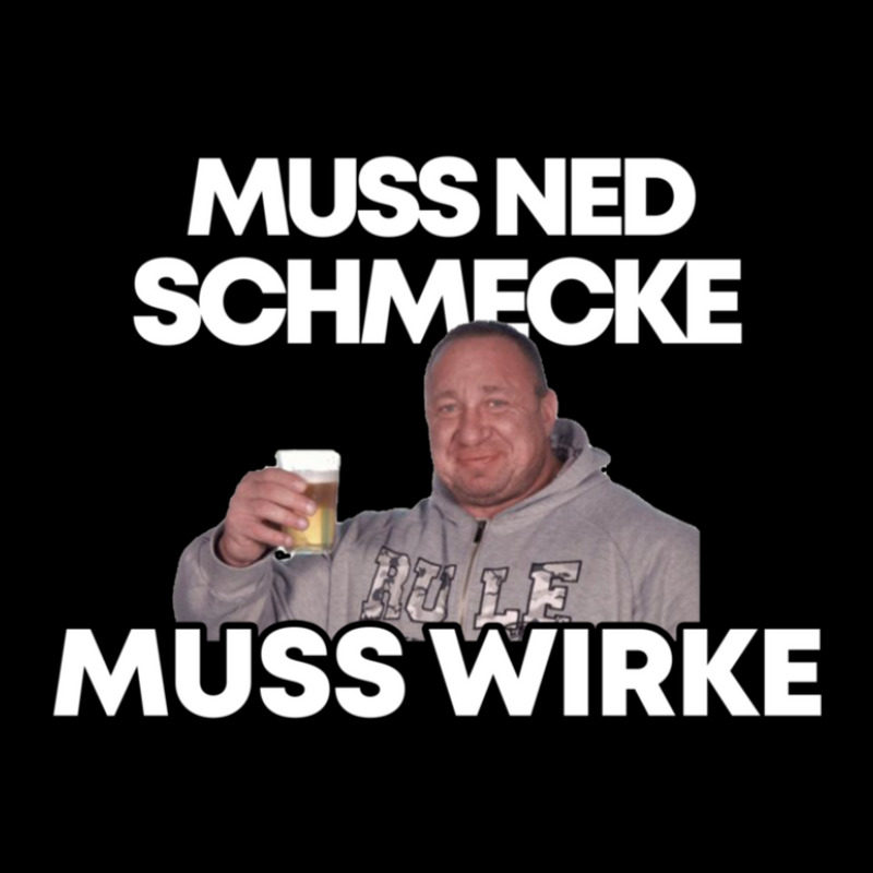 Markus Rühl Meme Muss Ned Schmecke Muss Wirke Men's Long Sleeve Pajama Set | Artistshot