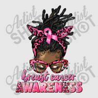 Breast Cancer Awareness Afro Messy Locs Bun Unisex Jogger | Artistshot