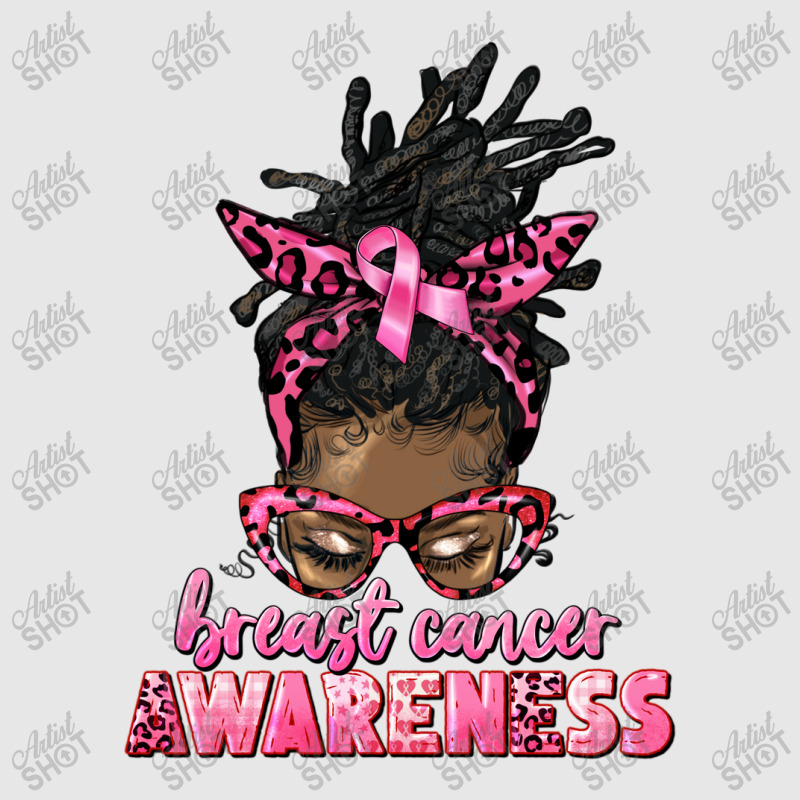 Breast Cancer Awareness Afro Messy Locs Bun Unisex Jogger | Artistshot