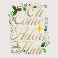 Oh Come Let Us Adore Him Nativity Christmas Religious Jesus T Shirt Pocket T-shirt | Artistshot