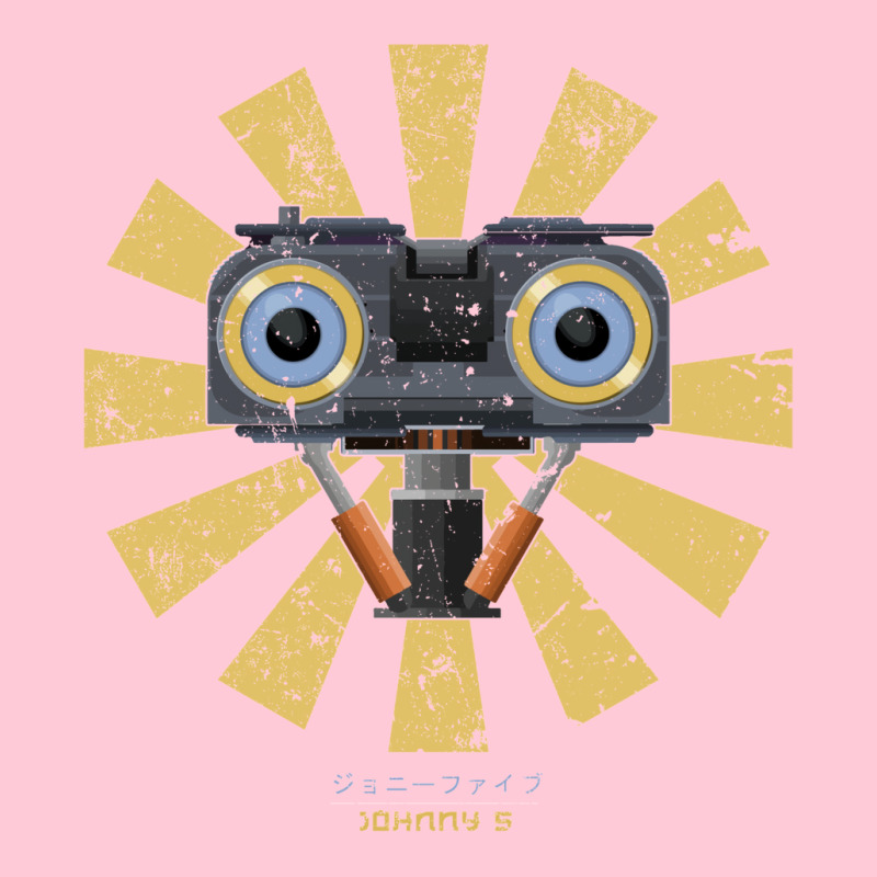 Johnny 5 Retro Japanese Short Circuit Graphic T-shirt | Artistshot