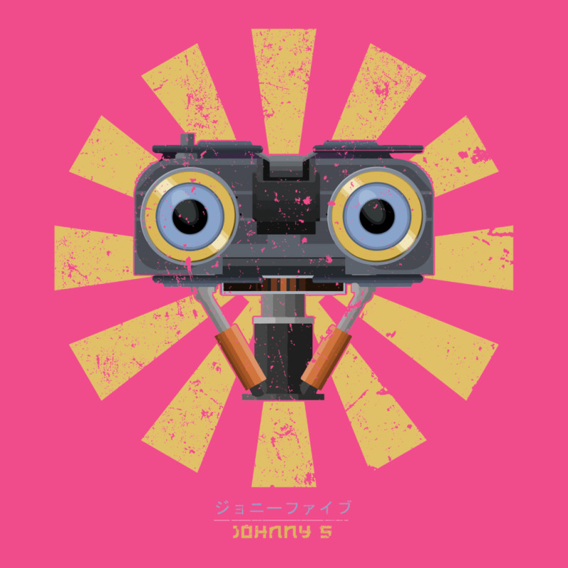 Johnny 5 Retro Japanese Short Circuit Crewneck Sweatshirt | Artistshot