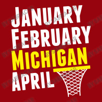 January February Michigan April - March Madness Basketball Active Duffel | Artistshot