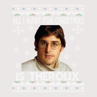 All I Want For Christmas Is Louis Theroux Knit Pattern Pocket T-shirt | Artistshot