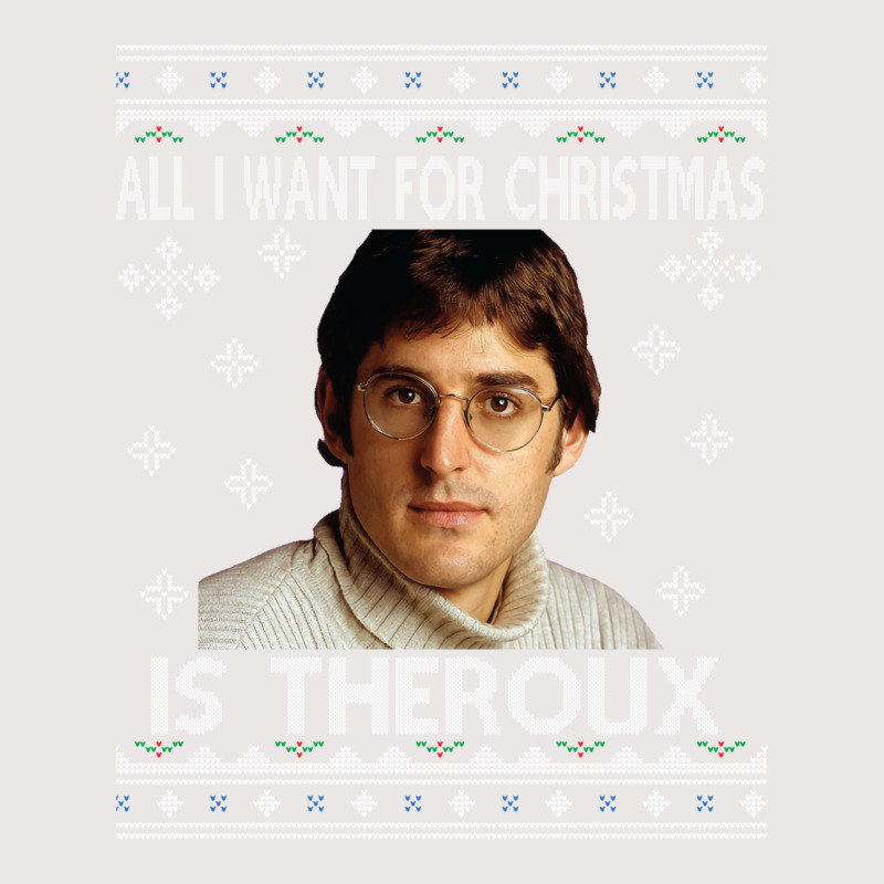 All I Want For Christmas Is Louis Theroux Knit Pattern Pocket T-Shirt by deevdrahax | Artistshot