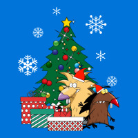 Angry Beavers Around The Christmas Tree Graphic T-shirt | Artistshot