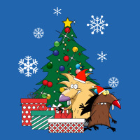 Angry Beavers Around The Christmas Tree Pocket T-shirt | Artistshot