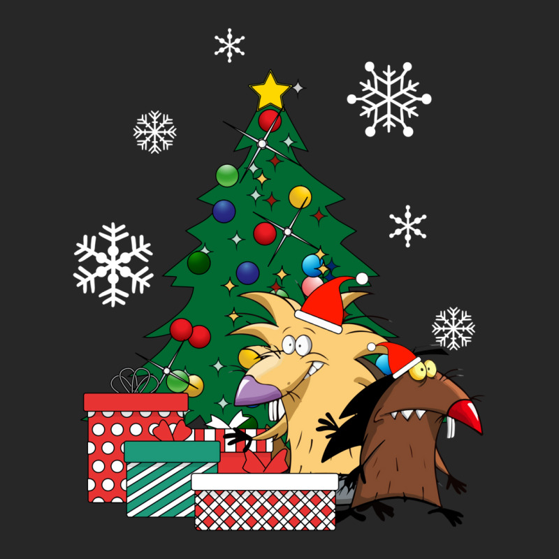 Angry Beavers Around The Christmas Tree Men's T-shirt Pajama Set by deevdrahax | Artistshot