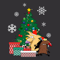 Angry Beavers Around The Christmas Tree Vintage Hoodie | Artistshot