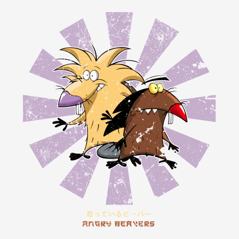 Angry Beavers Retro Japanese Graphic T-shirt by deevdrahax | Artistshot