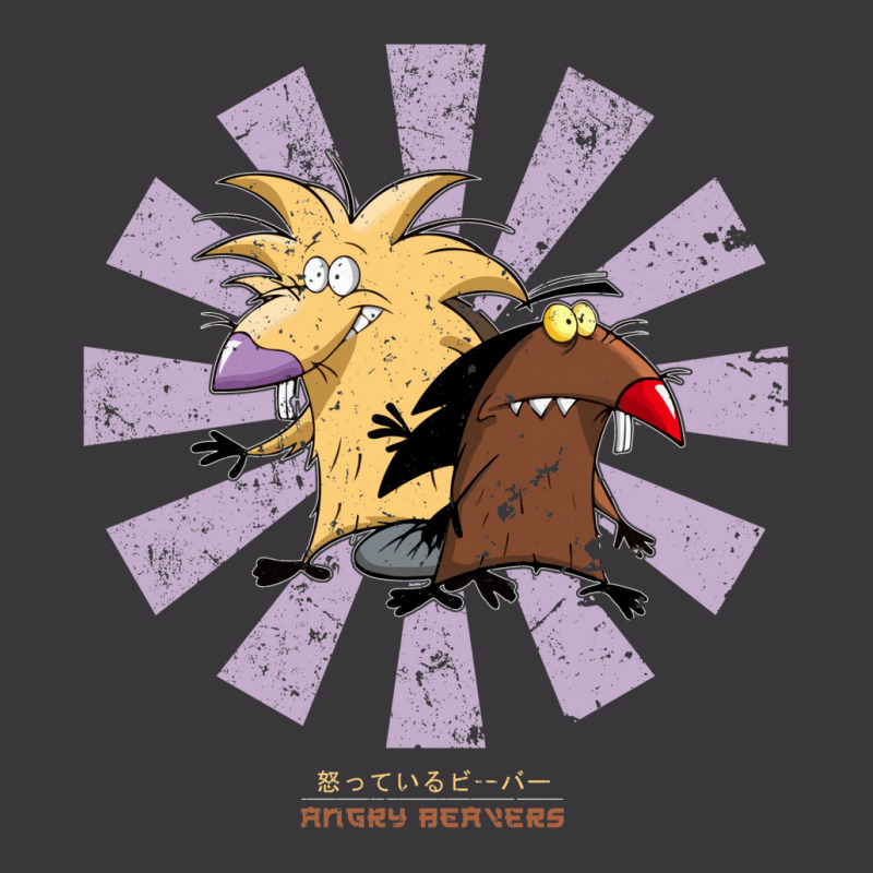 Angry Beavers Retro Japanese Ladies Curvy T-Shirt by deevdrahax | Artistshot