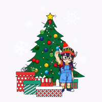 Arale Around The Christmas Tree Dr Slump Tank Top | Artistshot