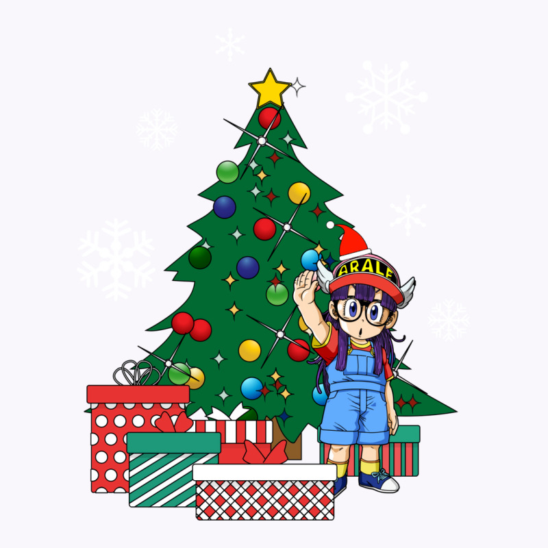 Arale Around The Christmas Tree Dr Slump Tank Top by deevdrahax | Artistshot