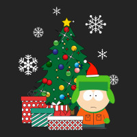 Kyle Around The Christmas Tree South Park 3/4 Sleeve Shirt | Artistshot