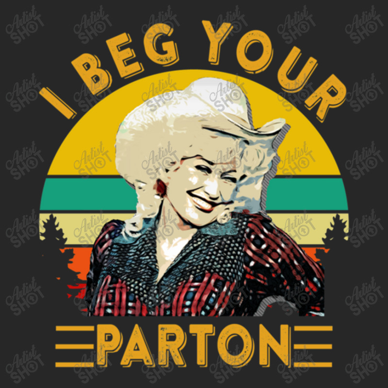 Graphic I Beg Your Parton Xmas Gift Fan Men's T-shirt Pajama Set | Artistshot