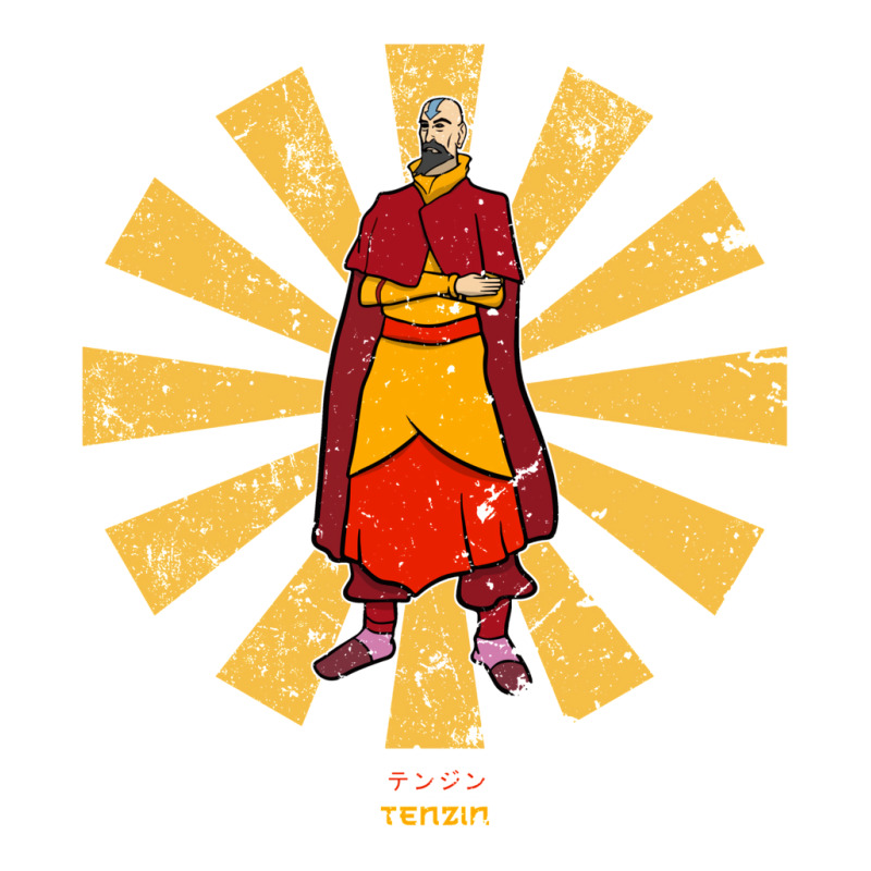 Tenzin Retro Japanese Avatar Crewneck Sweatshirt | Artistshot