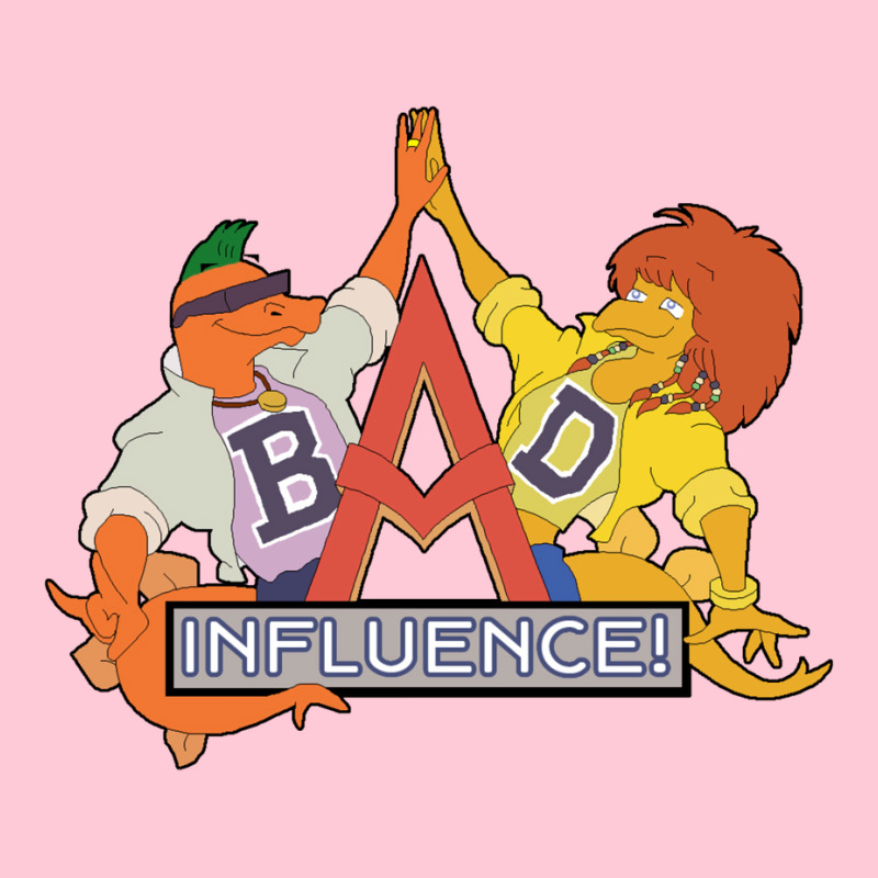 Bad Influence Graphic T-shirt by deevdrahax | Artistshot