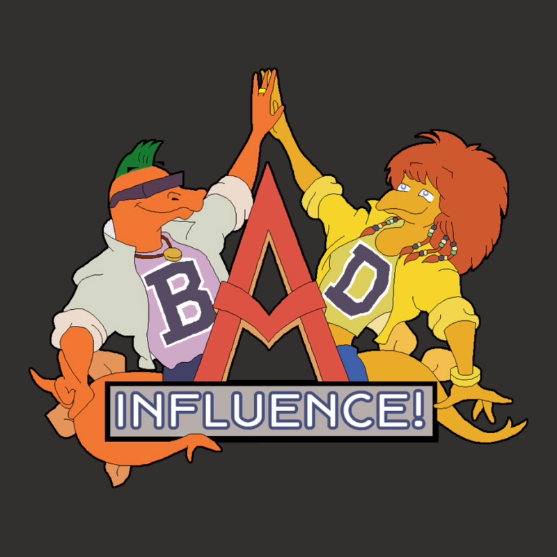 Bad Influence Champion Hoodie by deevdrahax | Artistshot