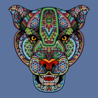 Panther Huichol Sugar Skull Calavera Skull Aztec Art On Back Pullover Lightweight Hoodie | Artistshot