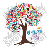 Genealogy Is All Relative. Family Historian Tee Youth Zipper Hoodie | Artistshot