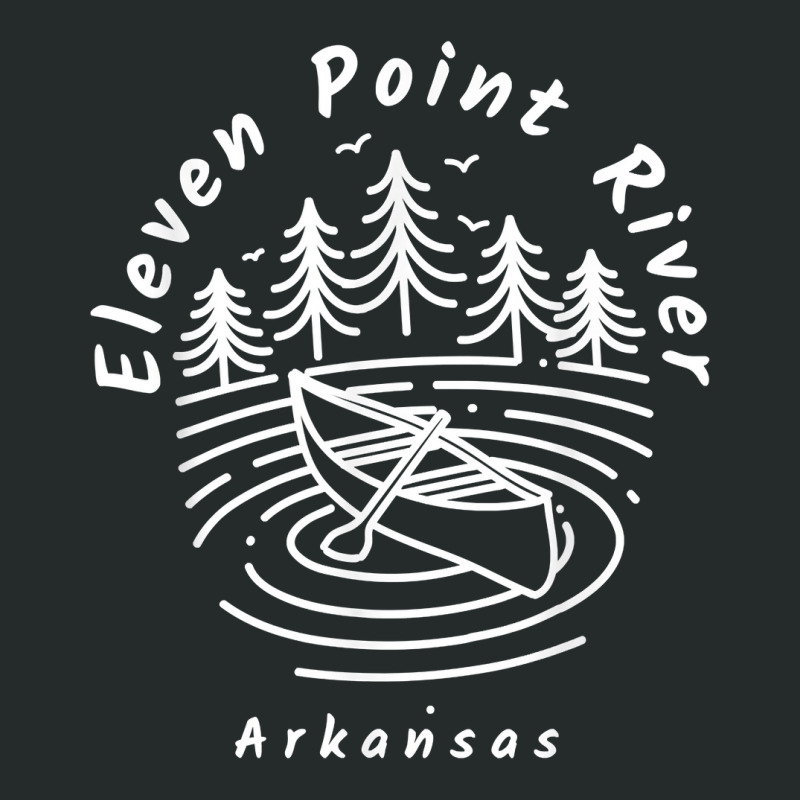 Eleven Point River Arkansas T Shirt Women's Triblend Scoop T-shirt by delredske | Artistshot