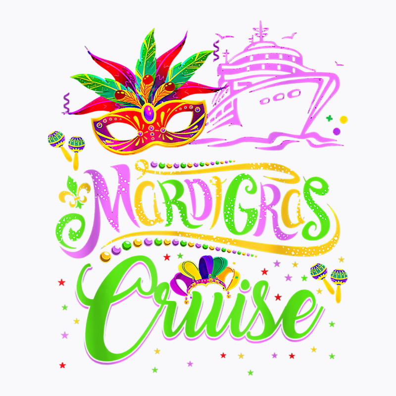 Mardi Gras Cruise Cruising Mask Cruise Ship T Shirt T-shirt | Artistshot