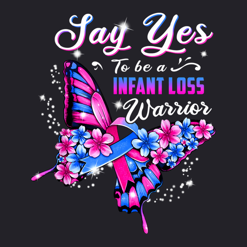 Infant Loss Warrior Pink And Blue Butterfly Womens T Shirt Unisex Sherpa-lined Denim Jacket | Artistshot