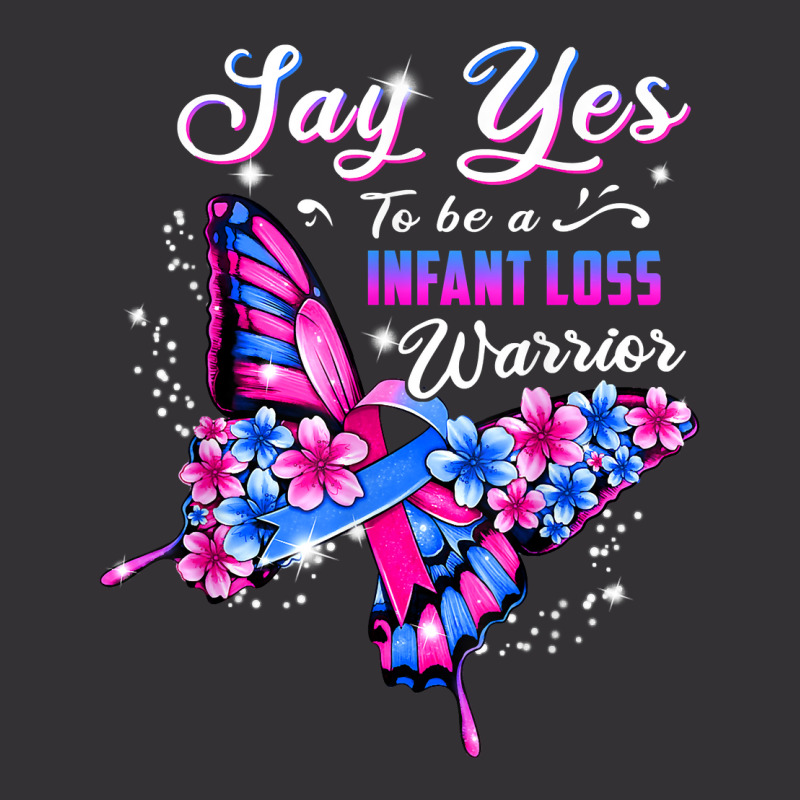 Infant Loss Warrior Pink And Blue Butterfly Womens T Shirt Vintage Hoodie | Artistshot