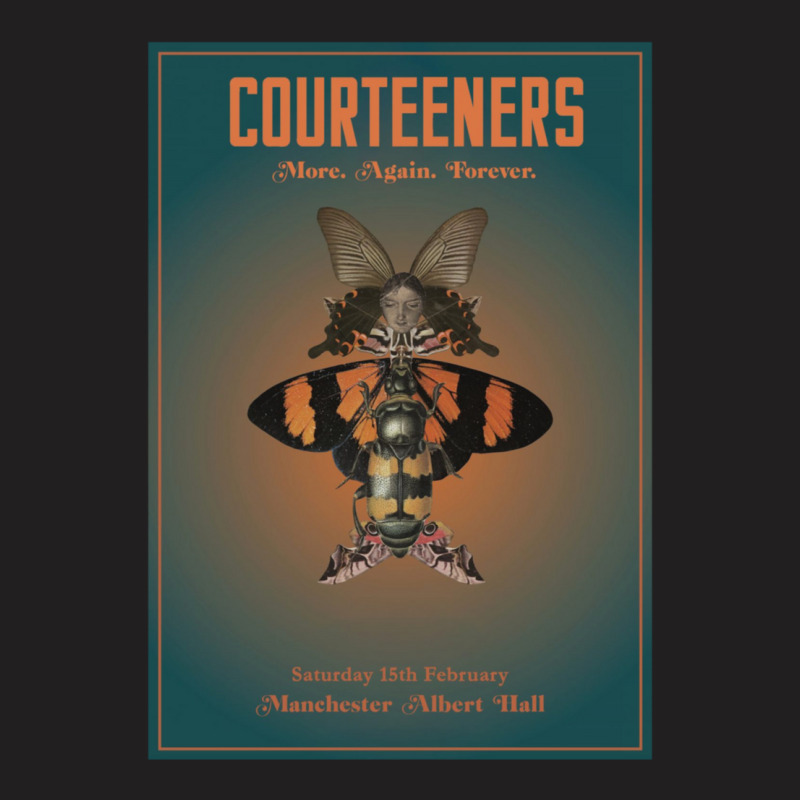 Courteeners More Again Forever Tour 1 T-shirt | Artistshot