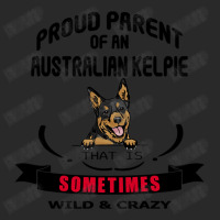 Proud Parent Of An Australian Kelpie Dog That Is Sometimes Wild And Cr Printed Hat | Artistshot