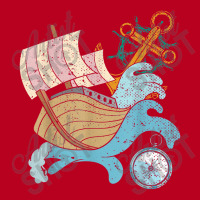 Anchor   Waves Compass Sail Boat Captain Sailing Classic T-shirt | Artistshot