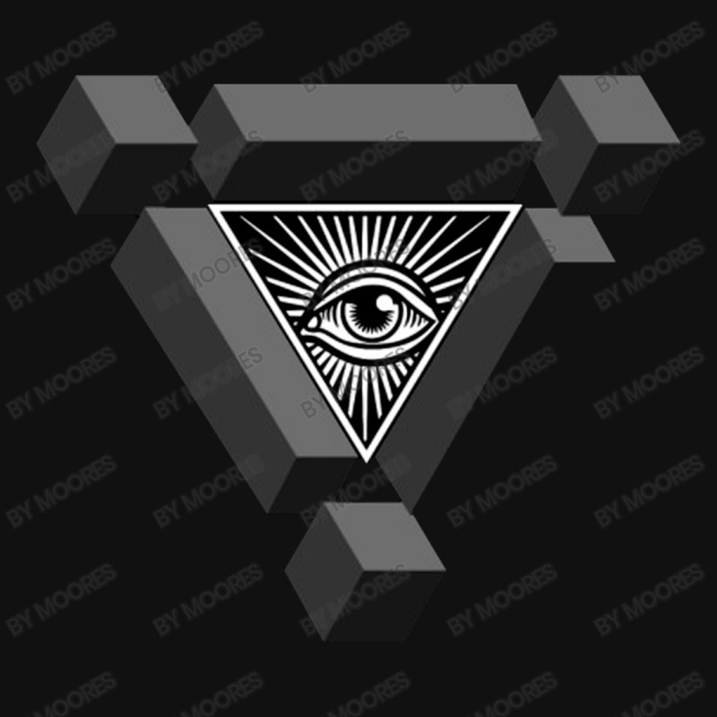 3d Freemasonry Illuminati Eye Of Providence Accessory Pouches | Artistshot