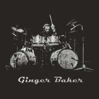 Ginger Baker Gift For Drummer Ladies Fitted T-shirt | Artistshot