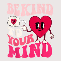 Be Kind To Your Mind Heart Valentine's Day Couple (on Back) T Shirt Pocket T-shirt | Artistshot