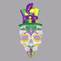 Skeleton Sugar Bone Mardi Festival Parade Beads Mardi Gras T Shirt Youth 3/4 Sleeve | Artistshot