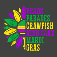 Beads Parades Crawfish King Cake Mardi Gras Celebration T Shirt Vintage T-shirt | Artistshot