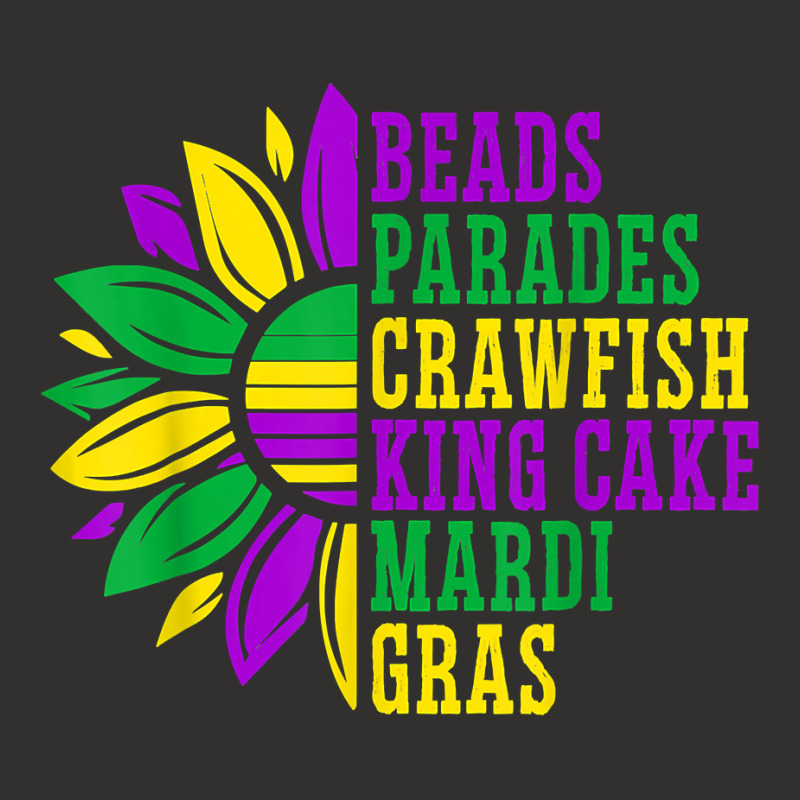 Beads Parades Crawfish King Cake Mardi Gras Celebration T Shirt Champion Hoodie | Artistshot